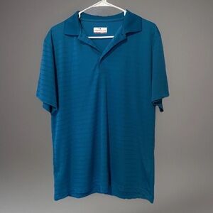 GrandSlam Blue Polo Short Sleeve Golf Sports Breathable Shirt Men’s Size M‎